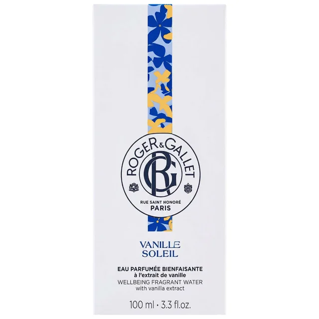 Roger & Gallet Vanille Soleil Fragrant Water Natural Spray 100ml