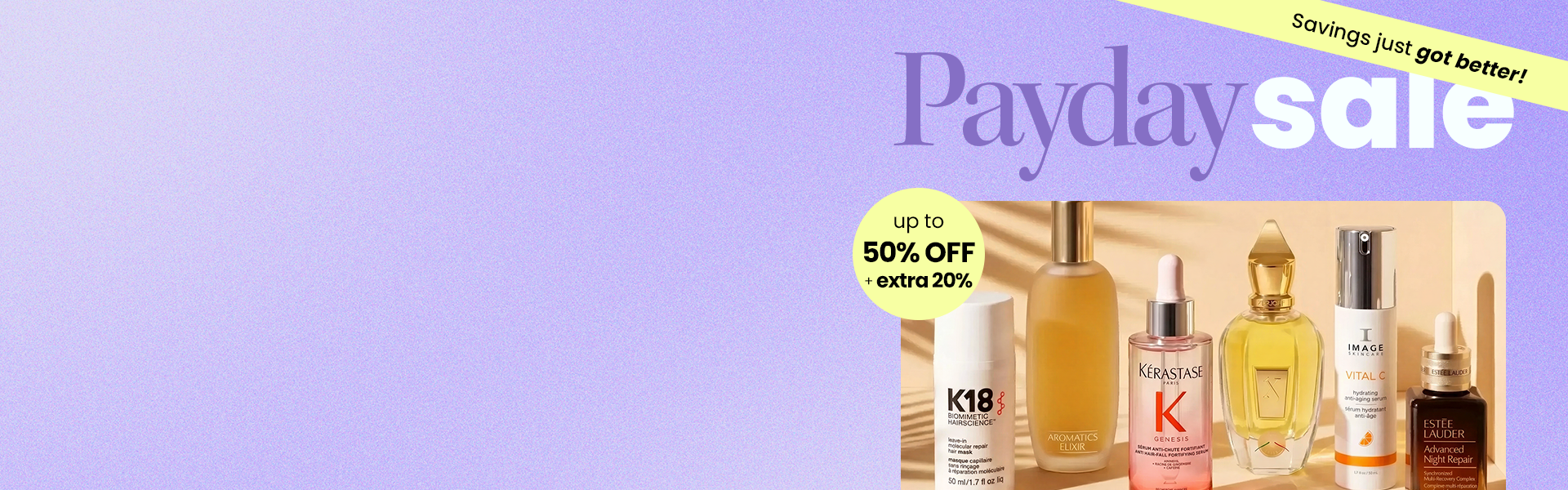 Payday up to 50% + up to extra 20%