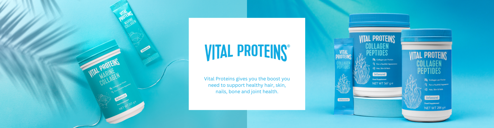 Vital Proteins Brand Lander Banner