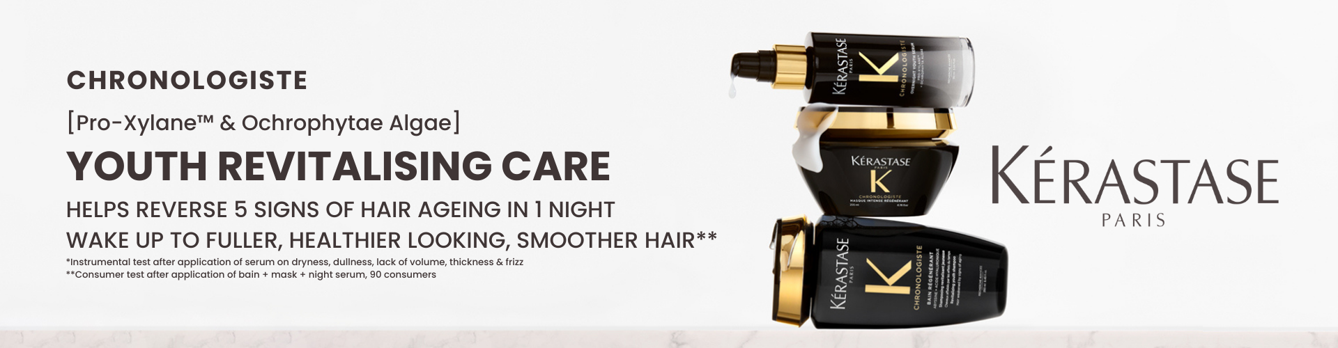 Kerastase Brand Room Hero Banners - Chronologiste