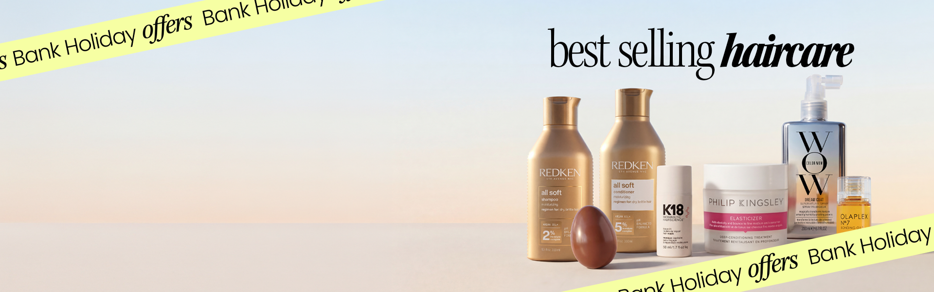 Easter Haircare Homepage Hero Banner