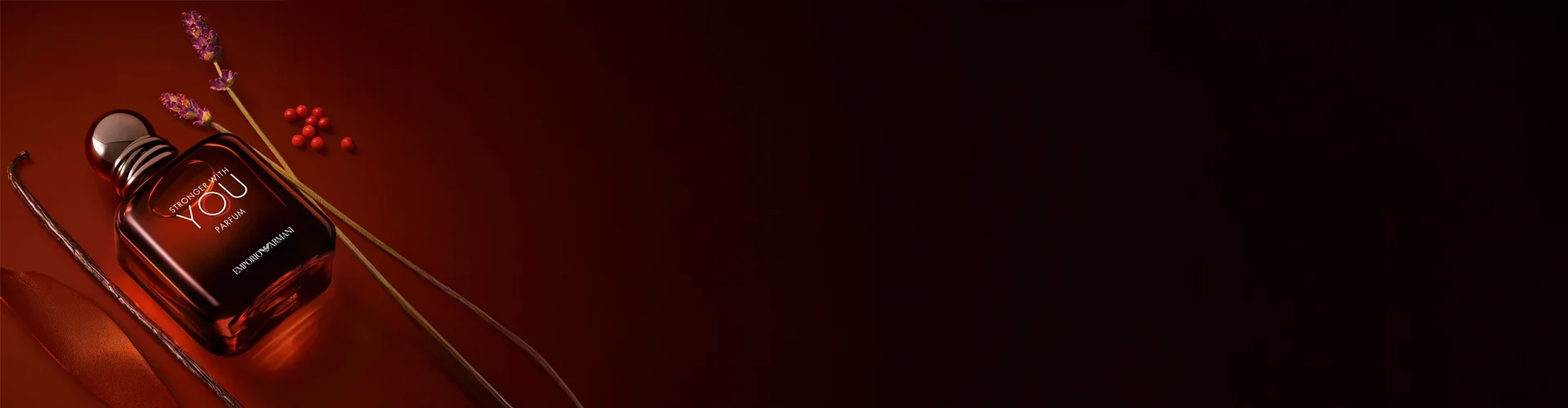 Brand Room Armani Stronger With You Hero Banner