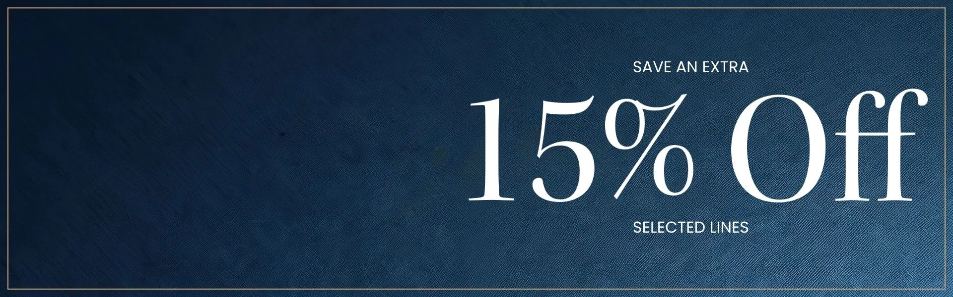 Extra 15% Off Early Bird