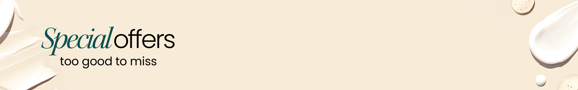 Evergreen Special Offers Slim Banner