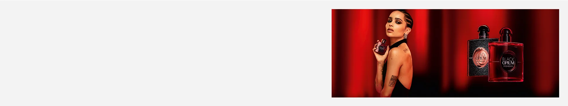 YSL BLACK OPIUM Brand Room Promo Banner