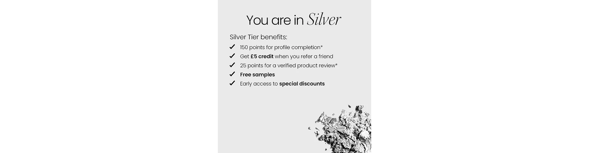 Dynamic Gold Loyalty Widget