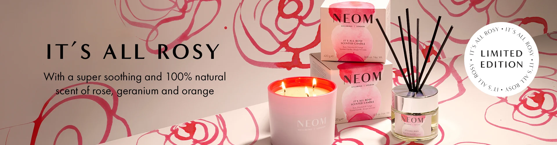 NEOM Mother's Day Brand Room Banner