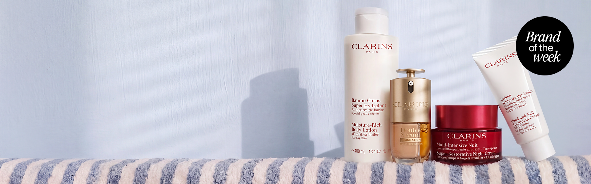 Week 20 2026 Clarins Hero Banner