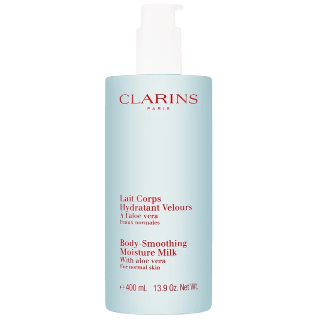 Clarins Body Moisturisers Body-Smoothing Moisture Milk with Aloe Vera 400ml / 13.9 oz.