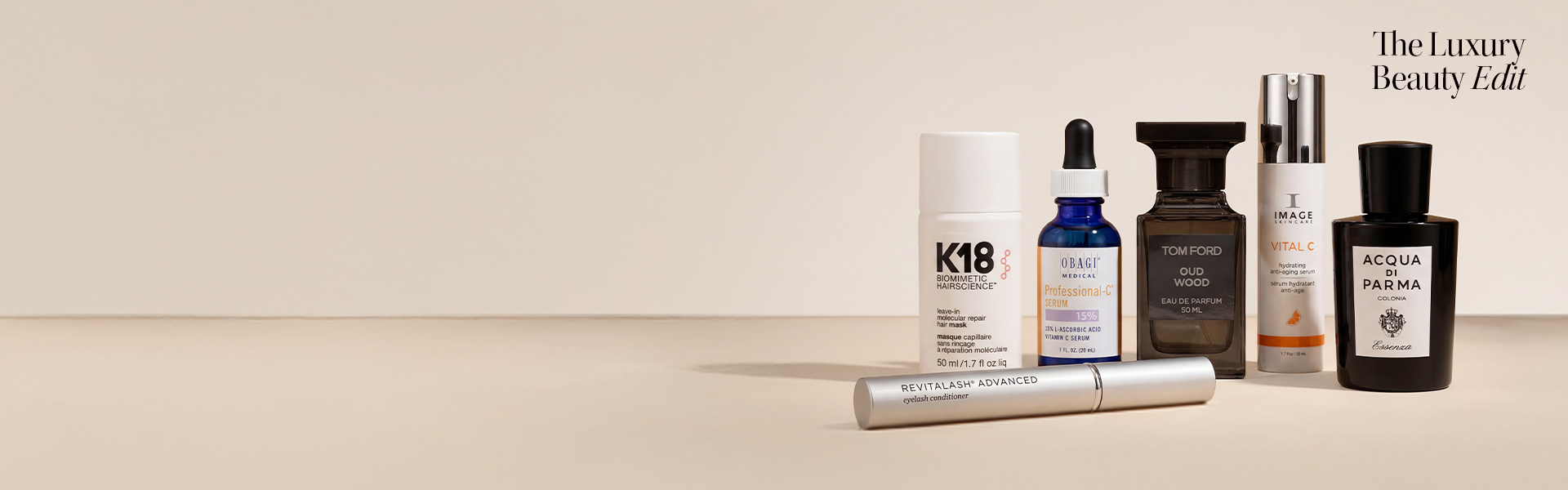 Luxury Beauty Homepage Hero Banner