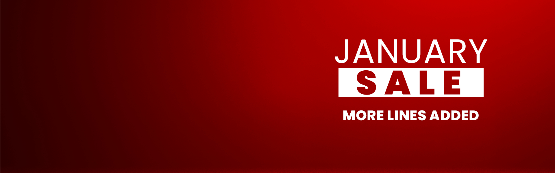 EXTRA5 JANUARY SALE NOW ON